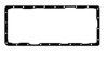 PERKINS 36816722 Gasket, wet sump